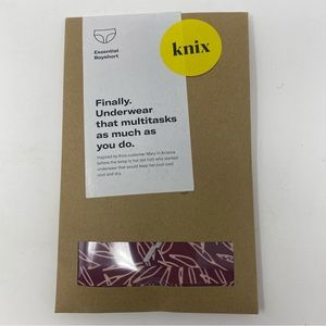 Knix essential boy short new in box size XXXL natural beauty